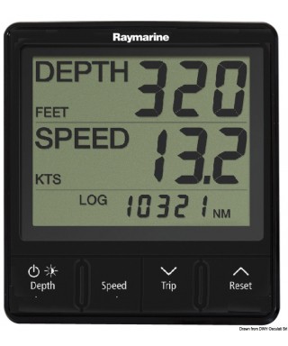 Raymarine i50 Tridata affichage numérique