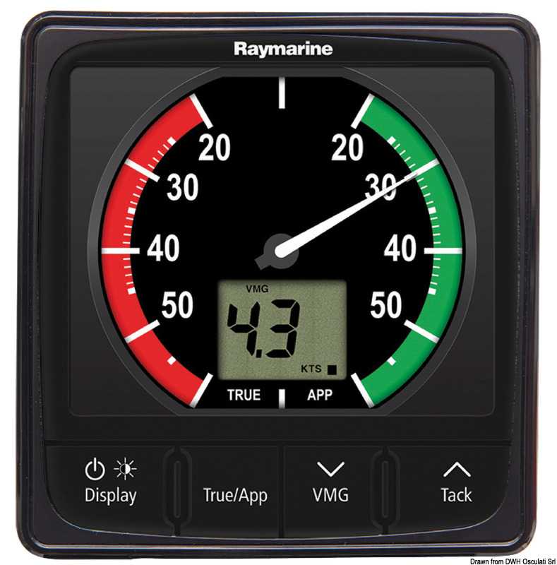 Raymarine i60 Wind affichage analogique