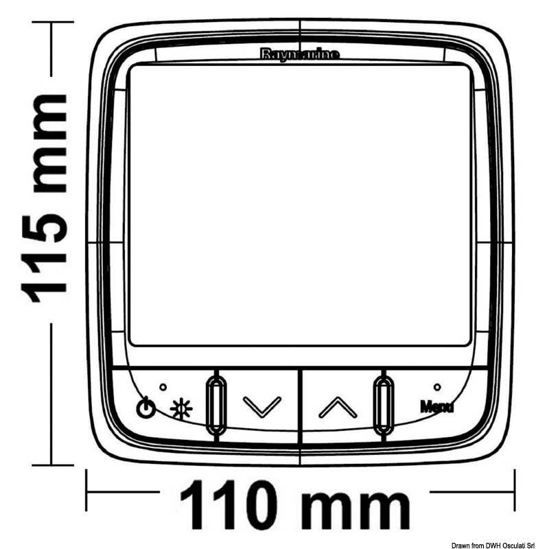 Instrument polyvalent Raymarine i70s