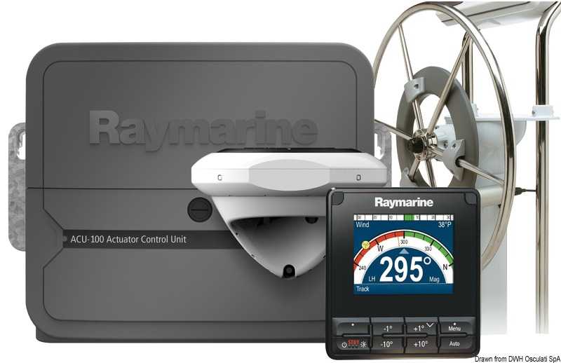 Raymarine EV-100 autopilot whel actuator