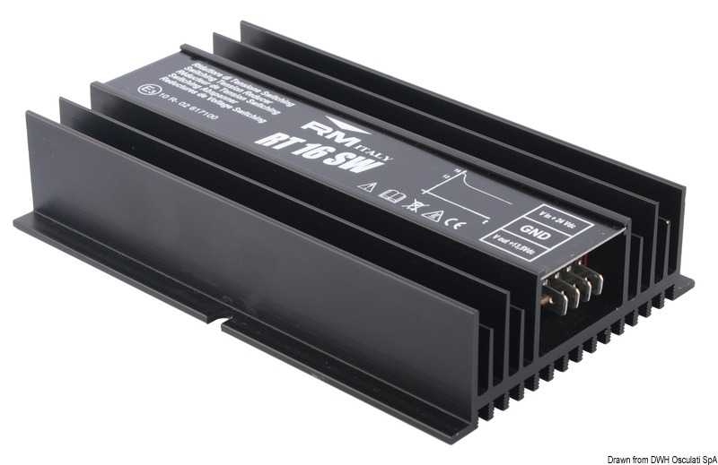 Convertisseur électronique de tension 24-12V 14A