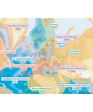 Navionics + empty SD /Micro SD XL9 nautical chart