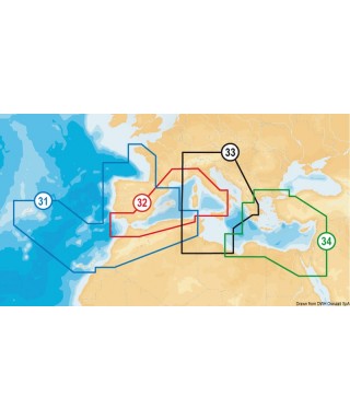 Navionics Platinum SD/Micro SD XL3 nautical chart