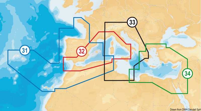 Navionics Platinum SD/Micro SD XL3 nautical chart