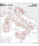 Carte Navimap IT261-IT262 De Punta Alice à Laghi di Sibari