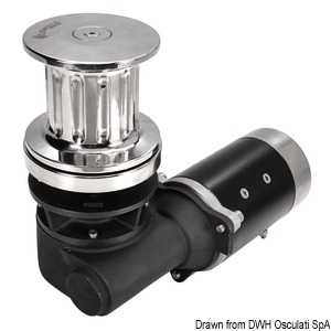 Treuil Italwinch Heron 1700W 24V de touage traction maxi 1700kg