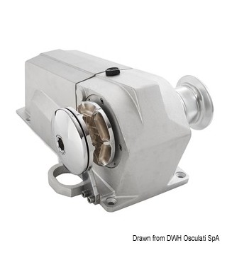 Treuil Italwinch Devon 1000W 12V barbotin 8mm traction maxi 450kg