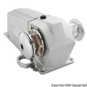 Treuil Italwinch Devon 1000W 12V barbotin 8mm traction maxi 450kg