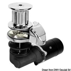 Treuil Italwinch Star 1500W 12V 10mm avec cloche