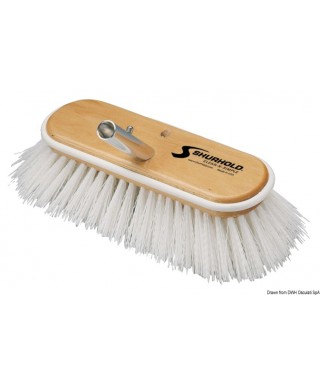 Brosse 10 pouces fibres dure blanche