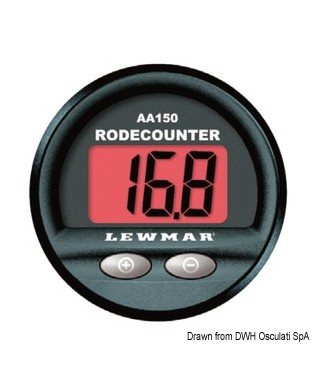 Compteur chaîne Lewmar AA150 fonctions de base