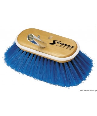 Brosse 6 pouces fibres souples bleus