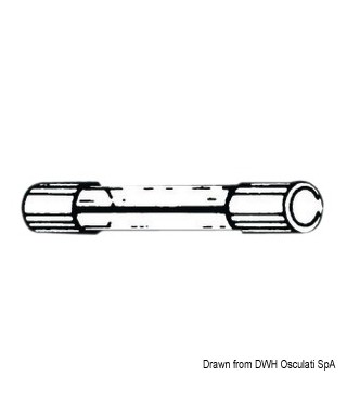 Fusibles en verre 5A 6,3 x 32 mm