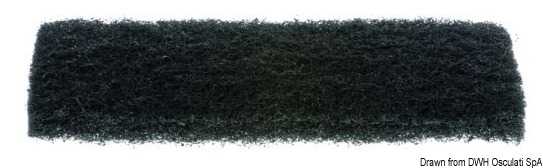 Tampon abrasif Yachticon Hard noir 260x115mm