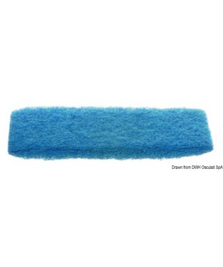 Tampon abrasif Yachticon Medium bleu 260x115mm