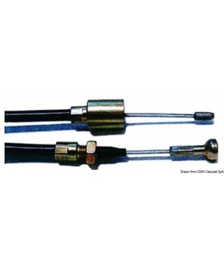 Câble frein Compact 1637 Longueur 1130-1326 mm Type B