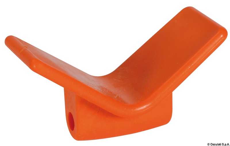 Butée de proue orange polyuréthane 105x67x124mm