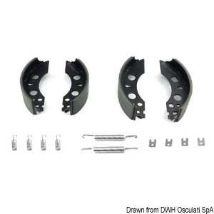 Kit freins pour remorque OEM 1213888 160X35mm