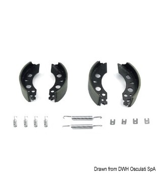 Kit freins pour remorque OEM 1213888 160X35mm