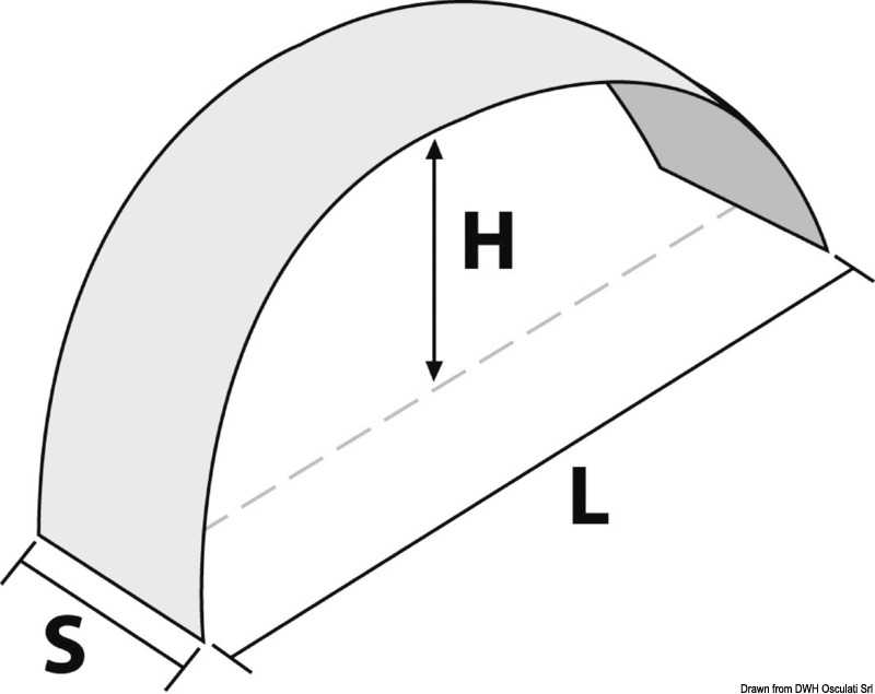 Garde-boue acier galvanisé roues 13 et 14 pouces