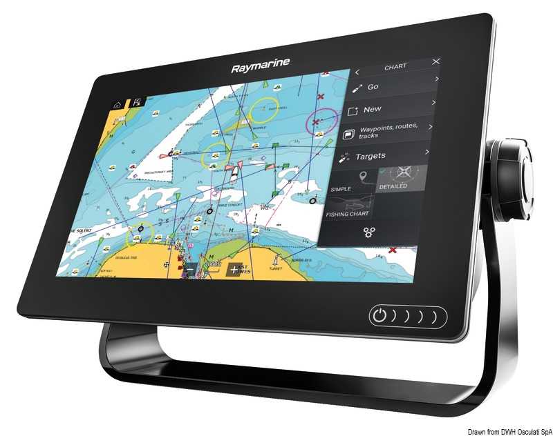 Écran tactile RAYMARINE Axiom 9 avec carteRésolution 800x480