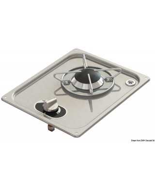 Plaque cuisson inox à encastrer 1 feux 323x263 mm