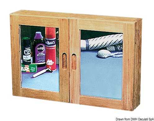 Meuble cuisine et de salle de bain teck 560x380x110 mm