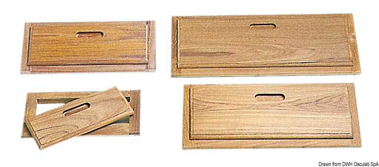 Façade tiroir teck 375x175 mm