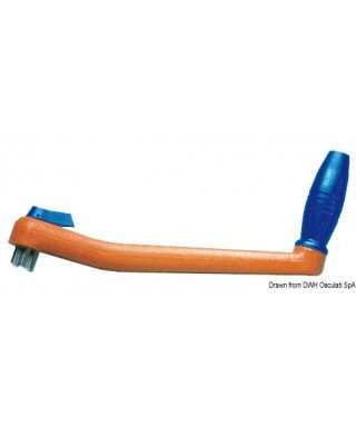 Manivelle flottante pour winch 200 mm