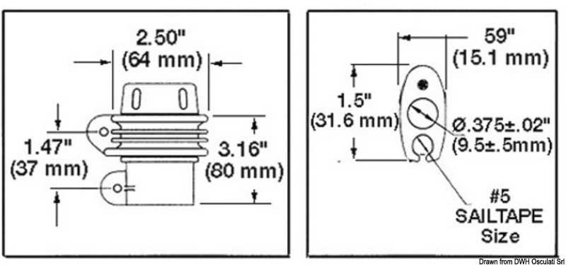 Enrouleur de foc HOOD Sea Flex avec étais jusqu'à 6mm