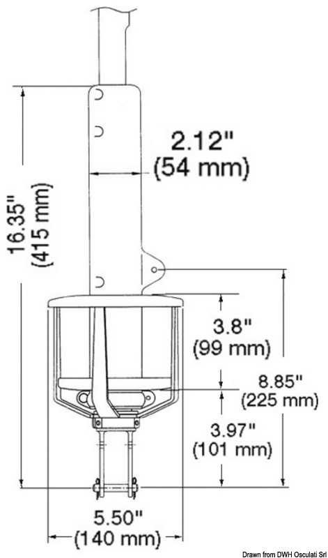 Enrouleur de foc HOOD Sea Flex avec étais jusqu'à 6mm