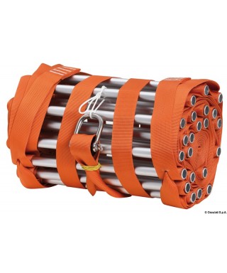 Echelle de mat hauteur 14m couleur orange