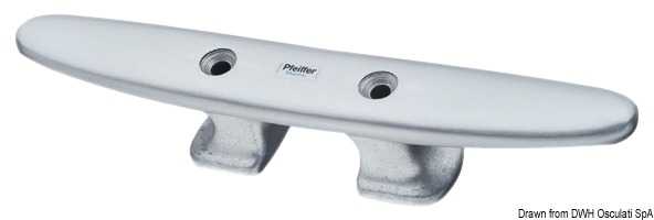 Taquet amarrage PFEIFFER 300 mm Hauteur 65mm Entraxe 81mm