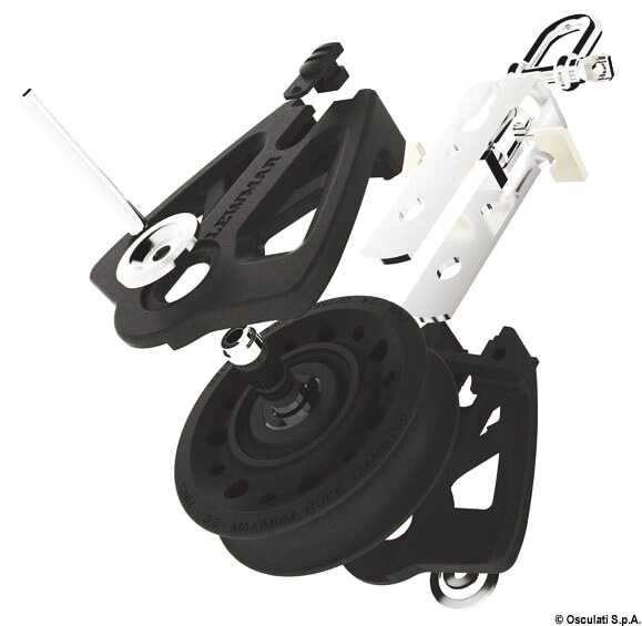 Réa simple Synchro 60mm pour bouts 8-10mm charge maxi 800Kg