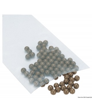 100 Sphères en Torlon 3 diamètre 9,5mm