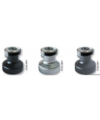 Winch Lewmar Evo 50ST chromé base 181mm Hauteur 197mm bout 8-14mm