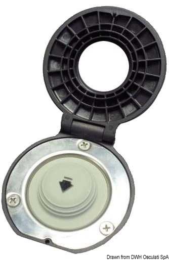 Interrupteur inox pour winch 80 mm