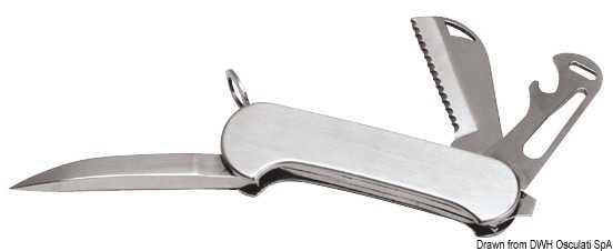 Couteau démanilleur inox Lame 70 mm