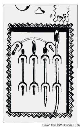 Kit de aiguilles pour voiles