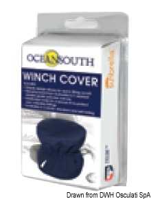 Housse de winch self-tailing 315 x 290 mm bleu