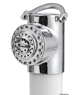 Coffret douche chromé ClassicEvo tuyau inox 2,5 m Montage à plat