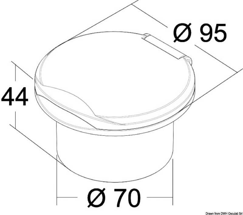 Coffret douche chromé ClassicEvo tuyau inox 2,5 m Montage à plat