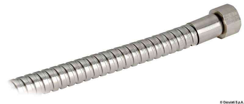 Coffret douche chromé ClassicEvo tuyau inox 2,5 m Montage à plat