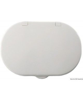 Porte neutral Oval blanche