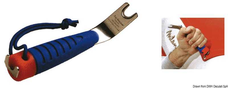 Outil Top Snapper pour ouvrir les bouton-pression