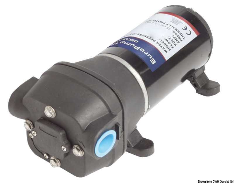 Pompe de cale auto-amorçable 4 membranes 12V 17L/m