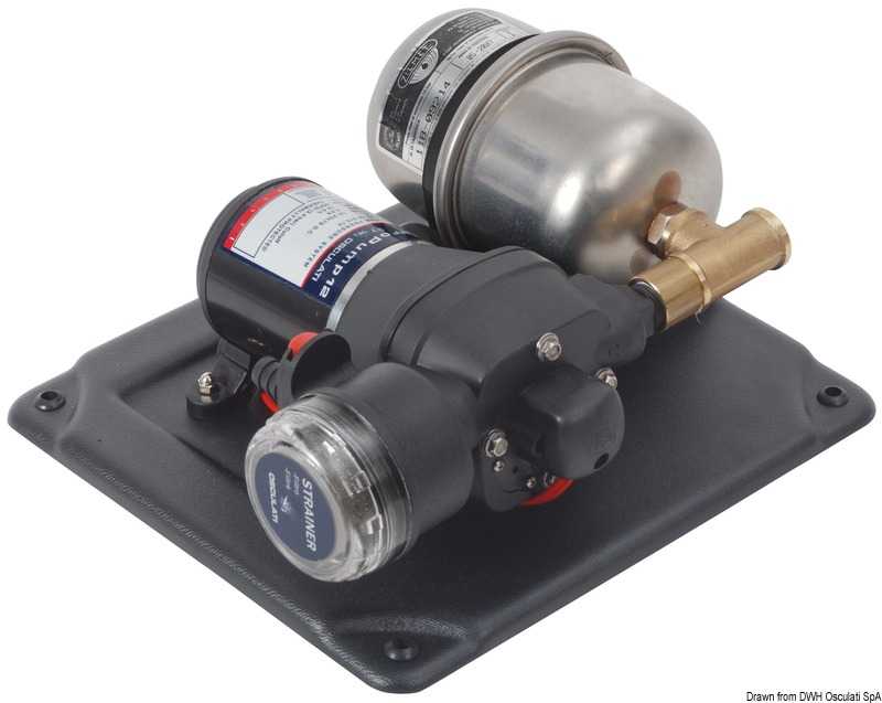 Système intégré autoclave et réservoir d’accumulation Europump 12L/m 12V