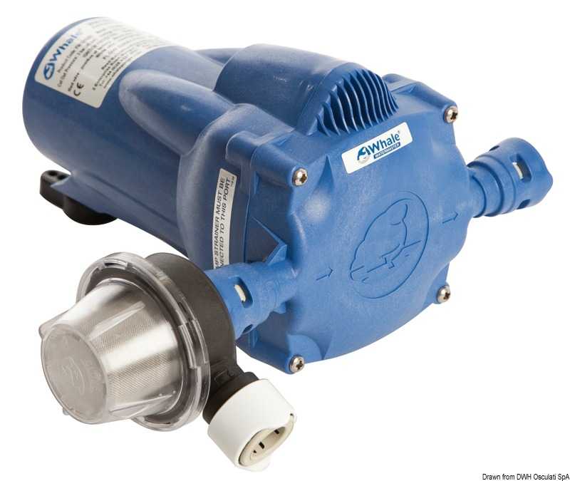 Pompe eau 12 V 8 L/min Autoclave WHALE Watermaster