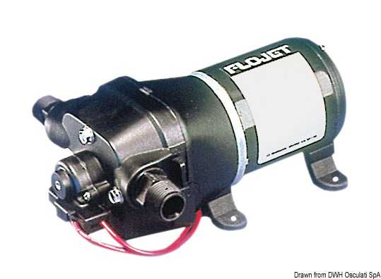 Autoclave pompe auto-amorçable Flojet 12V 2,8A Débit 14,7L/m