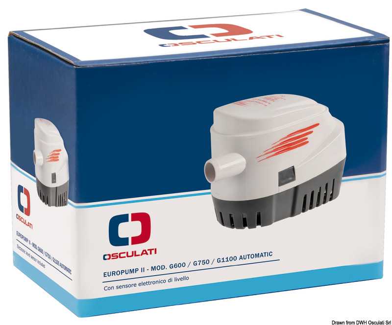 Pompe automatique Europump II G750 24V Débit 48 L/m